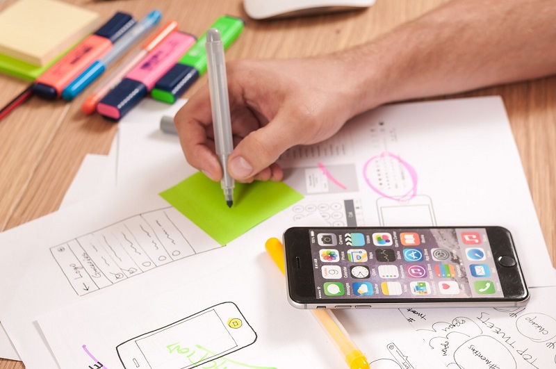 Apps on mobile phone