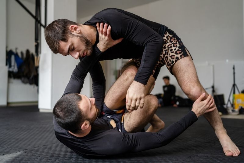 Brazilian Jiu Jitsu grappling